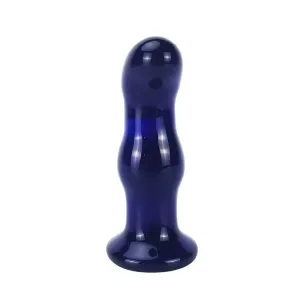 The Gleaming Vibrierender Glas-Buttplug von Toyjoy