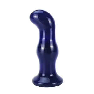 The Gleaming Vibrierender Glas-Buttplug von Toyjoy