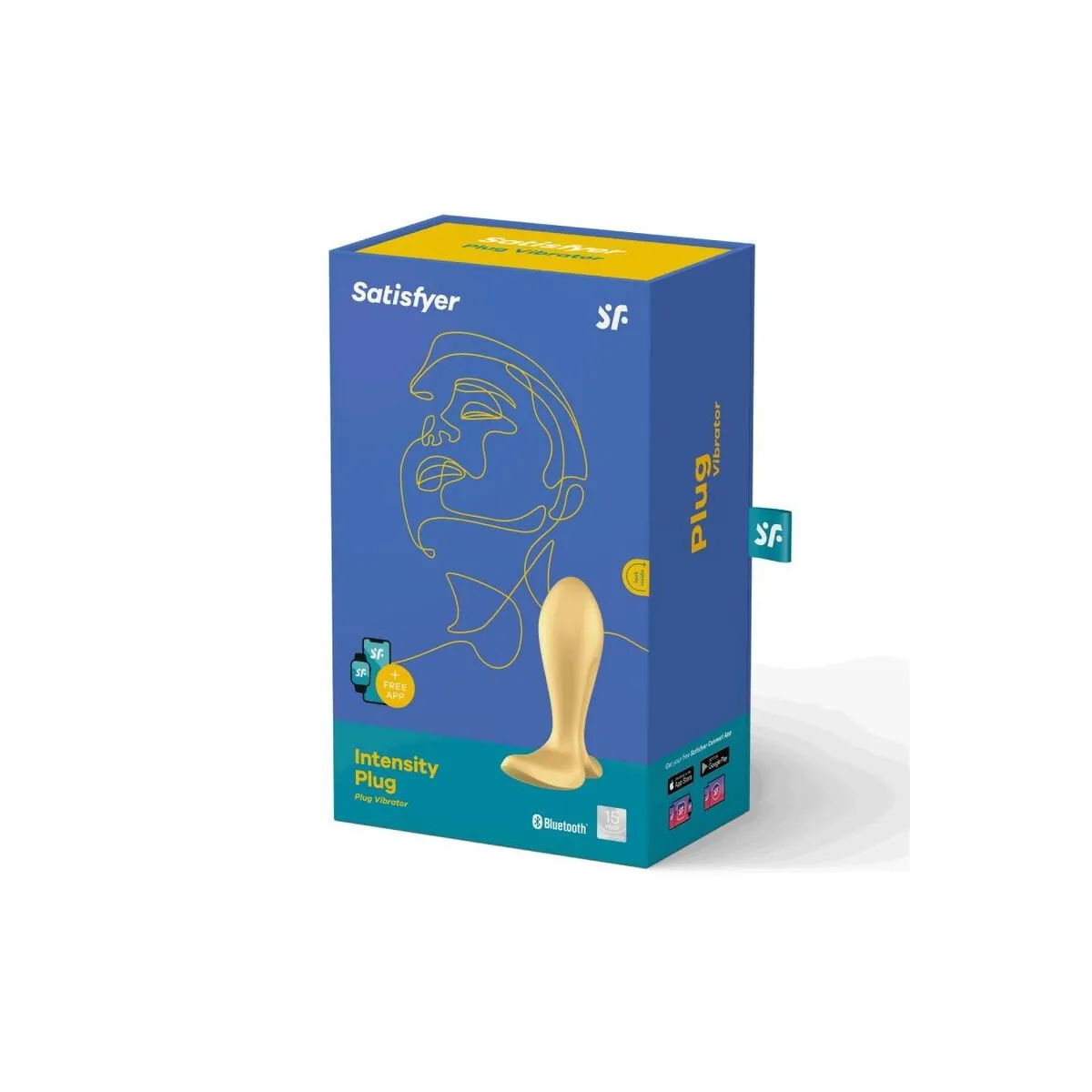 Intensity Plug Gold von Satisfyer Plugs | Fesselliebe.de