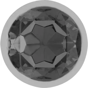 Analplug aus Aluminiummetall mit Schwarzem Glas, Grösse L von Intense Anal Toys