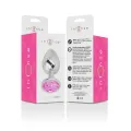 Aluminiummetall-Analsplug mit Rosafarbenem Kristall, Grösse S von Intense Anal Toys