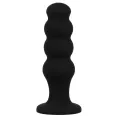 Scott Premium Silikon Analplug Schwarz von Black&Silver