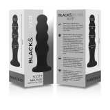 Scott Premium Silikon Analplug Schwarz von Black&Silver | Fesselliebe.de
