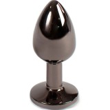 Gunmetal Butt Plug Kleine Grösse 7 cm von Secretplay Toys | Fesselliebe.de