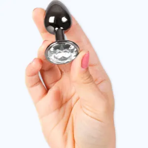 Gunmetal Butt Plug Kleine Grösse 7 cm von Secretplay Toys