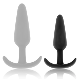 Hansel Silikon-Analsplug mit Kleinem Griff von Black&Silver | Fesselliebe.de