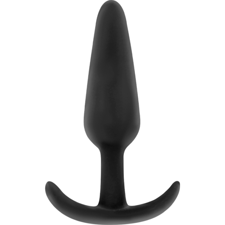 Kael Silikon Analplug mit Mittlerem Griff von Black&Silver | Fesselliebe.de
