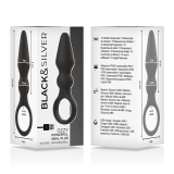Ozzy Leistungsstarker Silikon-Analsplug von Black&Silver | Fesselliebe.de