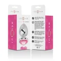 Aluminium-Metall-Anal-Stecker Rosa Herz Grösse M von Intense Anal Toys