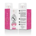 Aluminium-Metall-Anal-Stecker Rosa Herz Grösse L von Intense Anal Toys