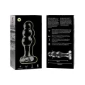 Modell 1 Stecker Borosilikatglas Transparent 10,5 cm -O- 3 cm von Nebula Series By Ibiza