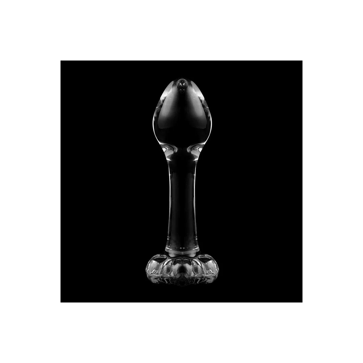 Modell 2 Analplug Borosilikatglas Klar 11 cm -O- 3,5 cm von Nebula Series By Ibiza | Fesselliebe.de