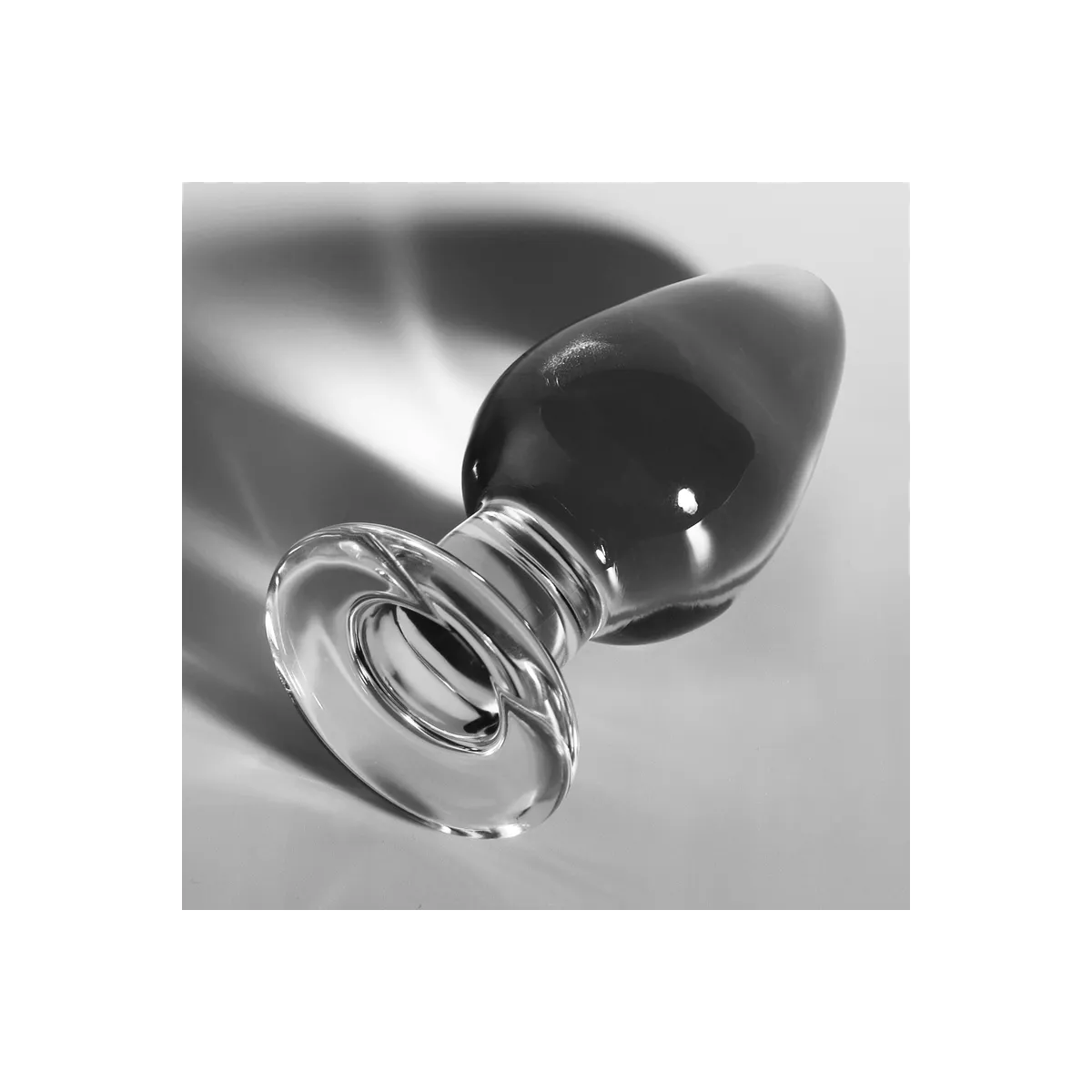 Modell 3 Analplug Borosilikatglas Transparent 11 cm -O- 5 cm von Nebula Series By Ibiza | Fesselliebe.de