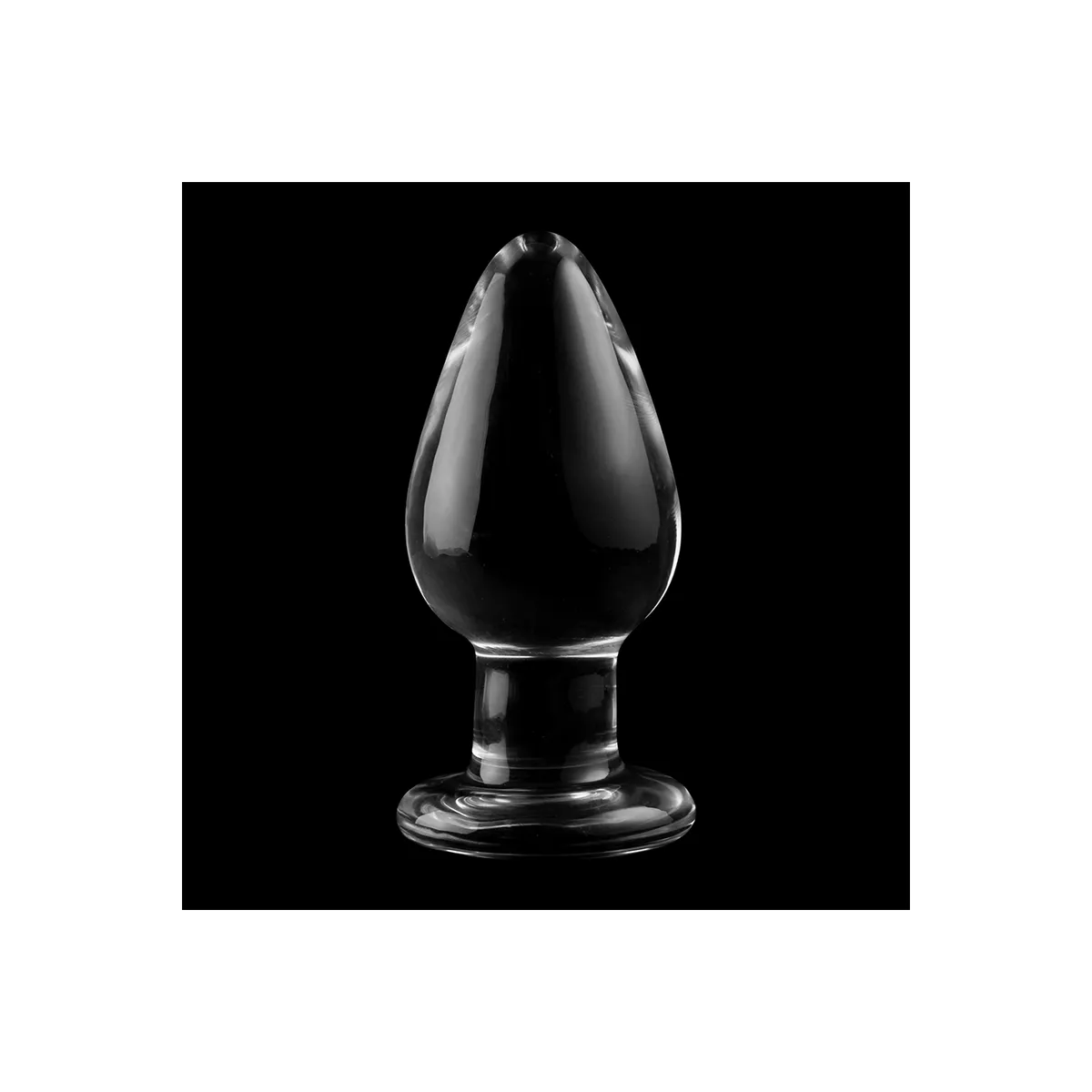 Modell 3 Analplug Borosilikatglas Transparent 11 cm -O- 5 cm von Nebula Series By Ibiza | Fesselliebe.de
