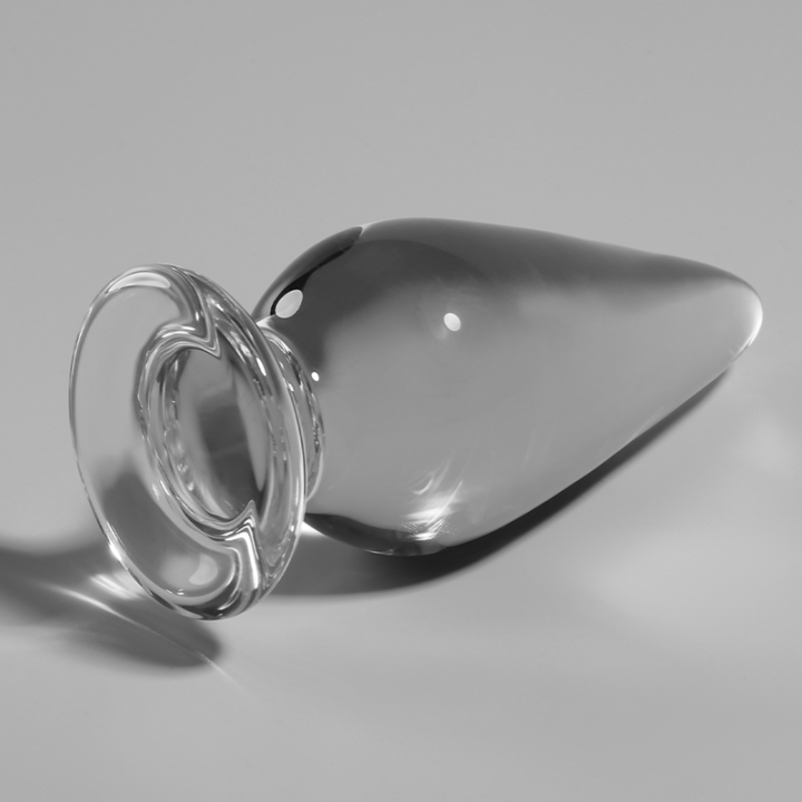 Modell 4 Analplug Borosilikatglas Klar 11 cm -O- 5 cm von Nebula Series By Ibiza | Fesselliebe.de