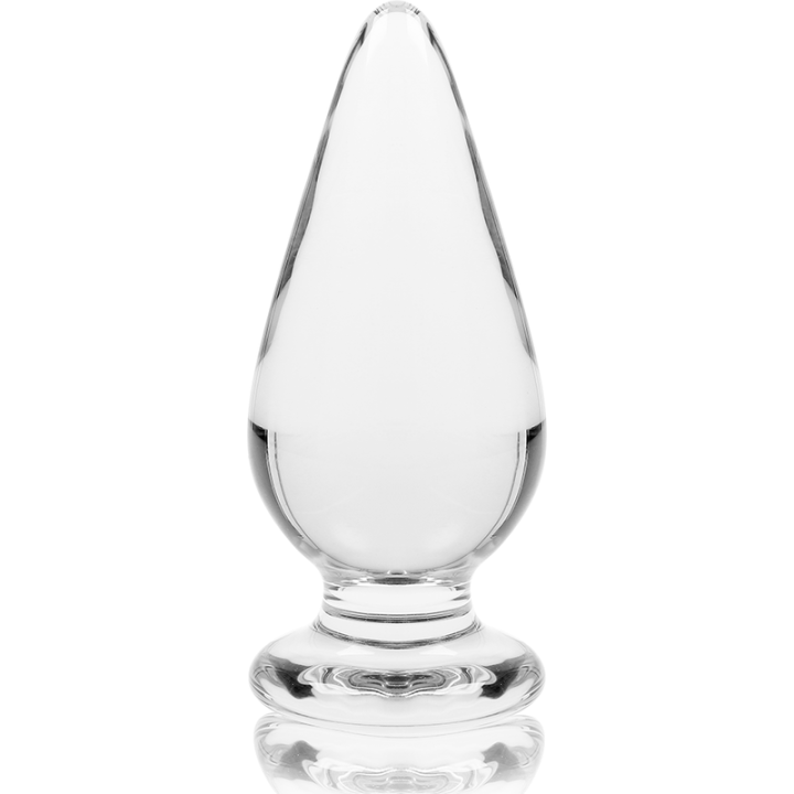 Modell 4 Analplug Borosilikatglas Klar 11 cm -O- 5 cm von Nebula Series By Ibiza | Fesselliebe.de