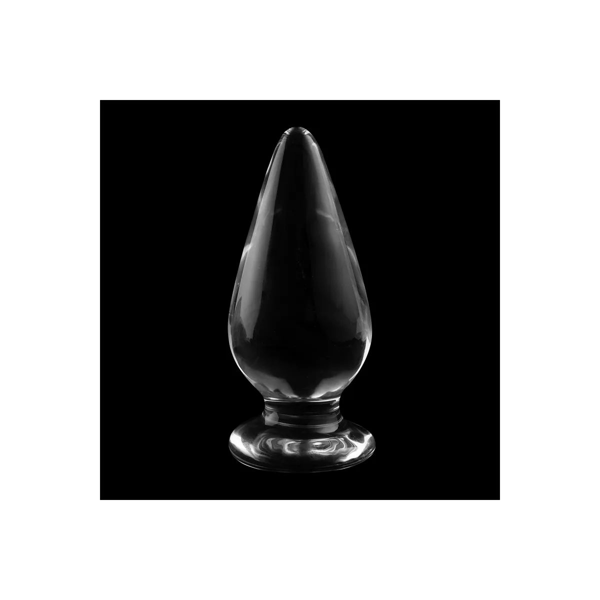 Modell 4 Analplug Borosilikatglas Klar 11 cm -O- 5 cm von Nebula Series By Ibiza | Fesselliebe.de