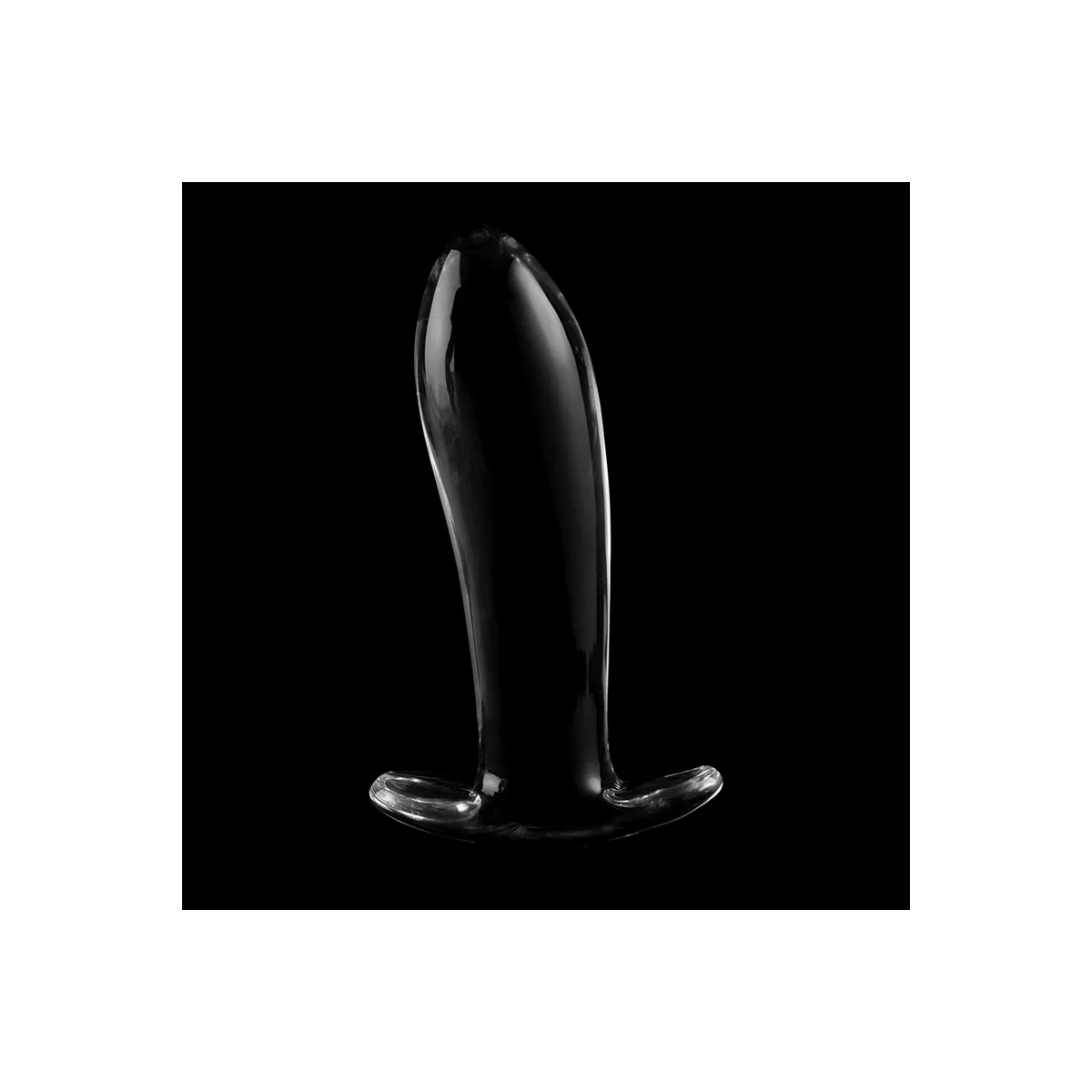 Modell 5 Analplug Borosilikatglas Klar 12,5 cm -O- 3,5 cm von Nebula Series By Ibiza | Fesselliebe.de