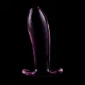 Modell 5 Analplug Borosilikatglas Rosa 12,5 cm -O- 3,5 cm von Nebula Series By Ibiza