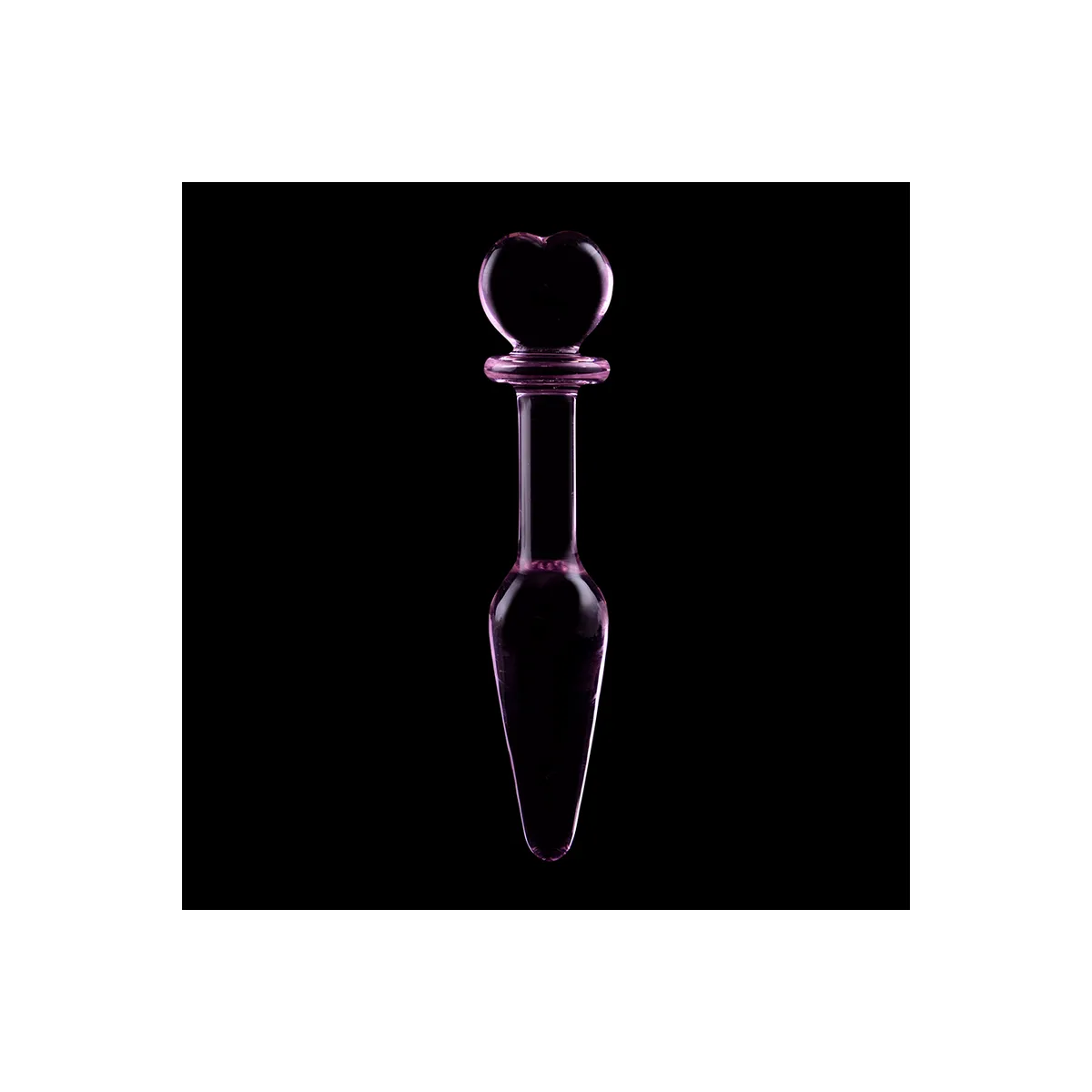 Modell 7 Analplug Borosilikatglas Rosa 13,5 cm -O- 3 cm von Nebula Series By Ibiza | Fesselliebe.de