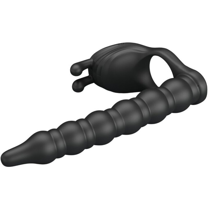 Blackney Penisringe mit Vibrator-Plug von Pretty Love | Fesselliebe.de