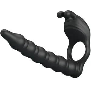 Blackney Penisringe mit Vibrator-Plug von Pretty Love
