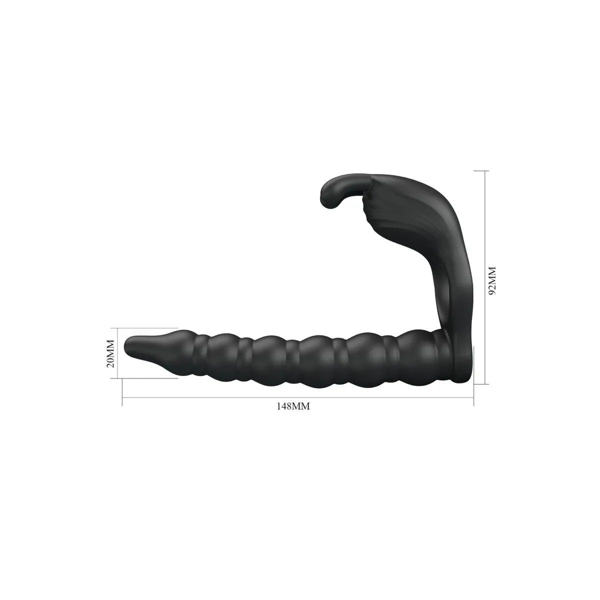 Blackney Penisringe mit Vibrator-Plug von Pretty Love | Fesselliebe.de