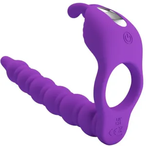 Blackney Penisringe mit Vibrator-Plug von Pretty Love | Fesselliebe.de