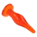 Roter Soft Touch Analstecker 14,2 cm von Baile Anal