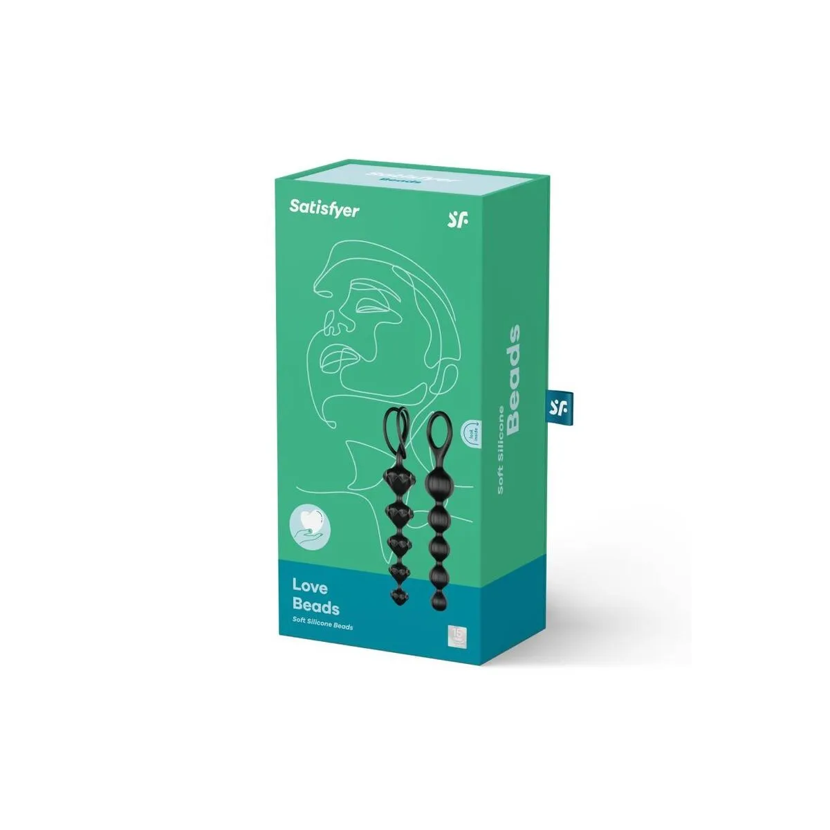 Love Beads Schwarz von Satisfyer Beads | Fesselliebe.de