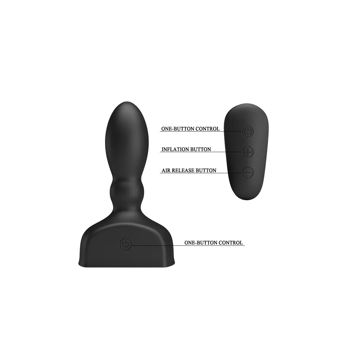 Marriel Prostata Vibrator und aufblasbar von Pretty Love | Fesselliebe.de