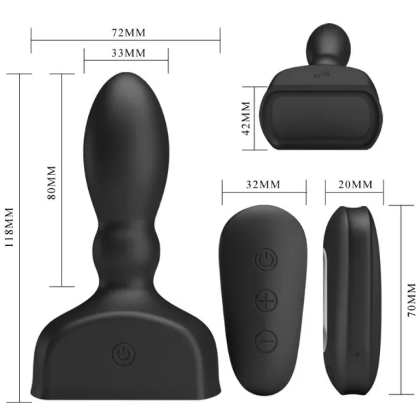 Marriel Prostata Vibrator und aufblasbar von Pretty Love | Fesselliebe.de