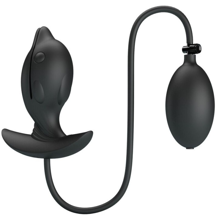 Aufblasbarer & wiederaufladbarer Delfin Analsplug von Pretty Love Bottom | Fesselliebe.de