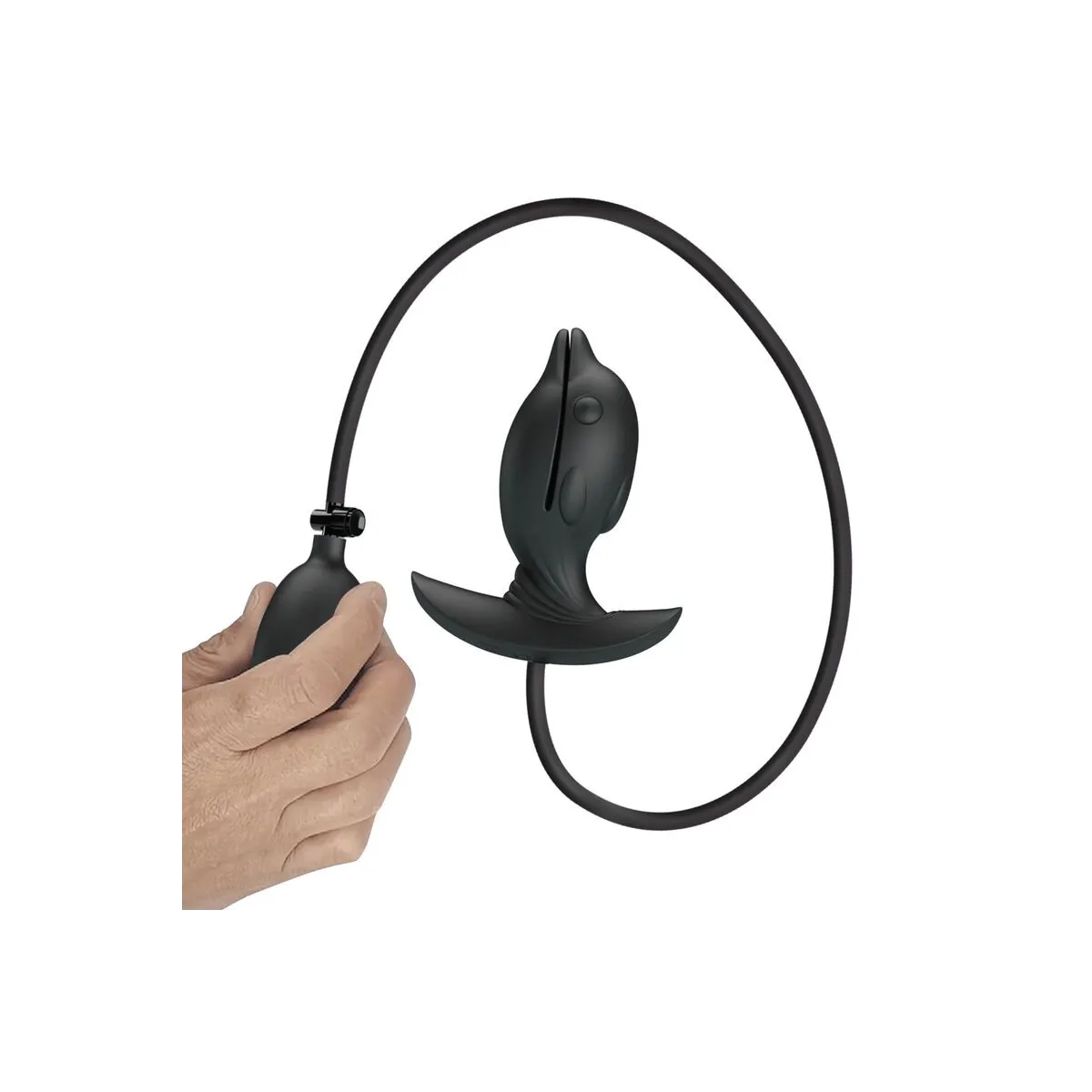 Aufblasbarer & wiederaufladbarer Delfin Analsplug von Pretty Love Bottom | Fesselliebe.de