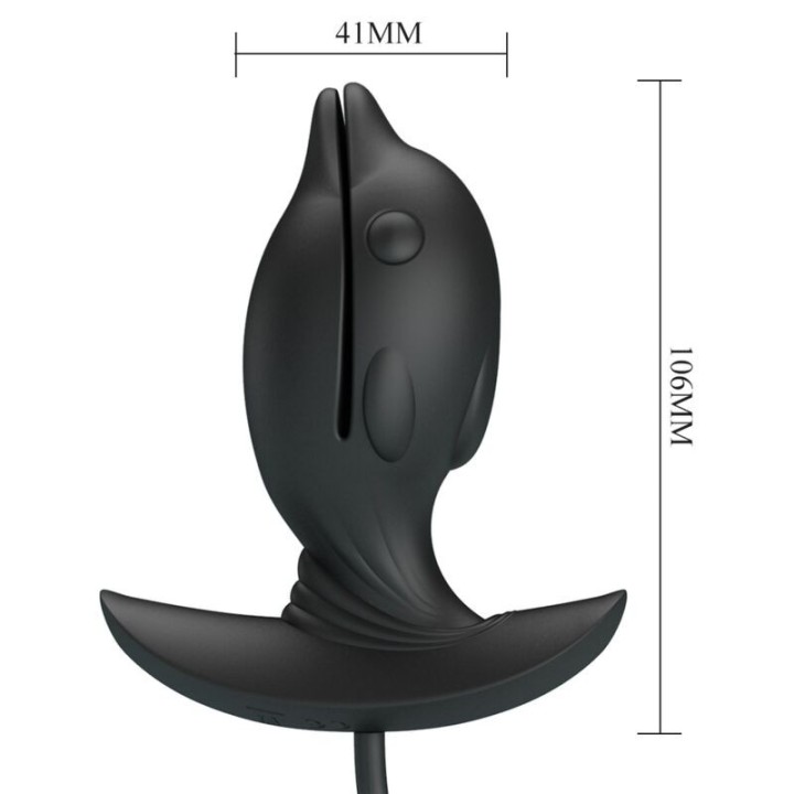 Aufblasbarer & wiederaufladbarer Delfin Analsplug von Pretty Love Bottom | Fesselliebe.de