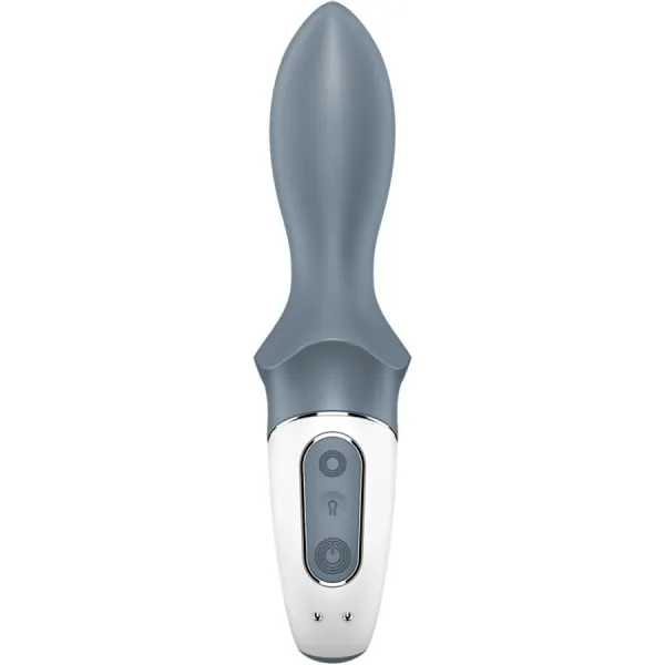 Air Pump Booty 1 Anal aufblasbarer Vibrator Grau von Satisfyer Vibrator | Fesselliebe.de