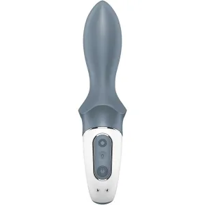 Air Pump Booty 1 Anal aufblasbarer Vibrator Grau von Satisfyer Vibrator