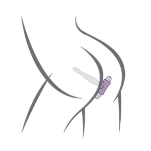 Petite Sensations Teazer Anal Plug Vibrator Schwarz von Rocks-Off