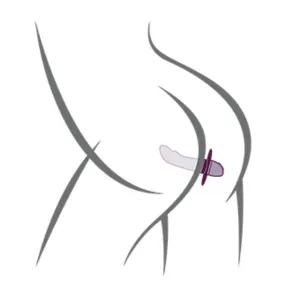 Quest Prostate Bullet Prostatavibrator Schwarz von Rocks-Off