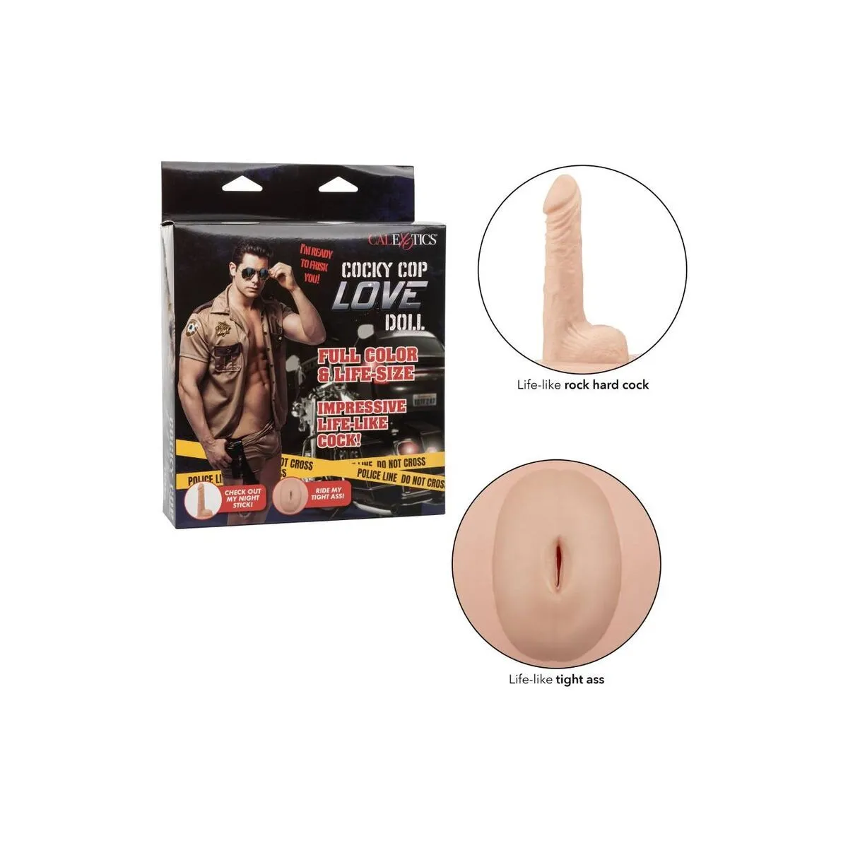 Cocky Cop Liebespuppe von Calexotics | Fesselliebe.de