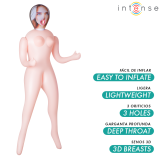 Aufblasbare Puppe Nicole mit Drei Öffnungen von Intense Dolls | Fesselliebe.de