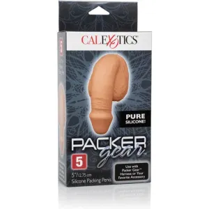 Silikon-Packung Penis 12,75 cm Karamell von Calexotics