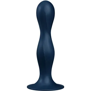 Double Ball-R Silikondildo Blau von Satisfyer Plugs | Fesselliebe.de