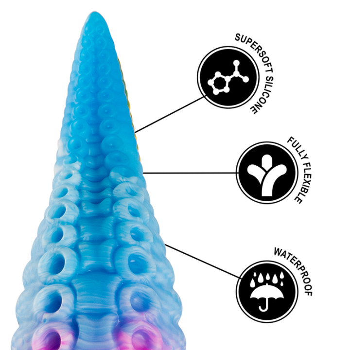 Phorcys Blauer Tentakel-Dildo, Kleine Grösse von Epic | Fesselliebe.de