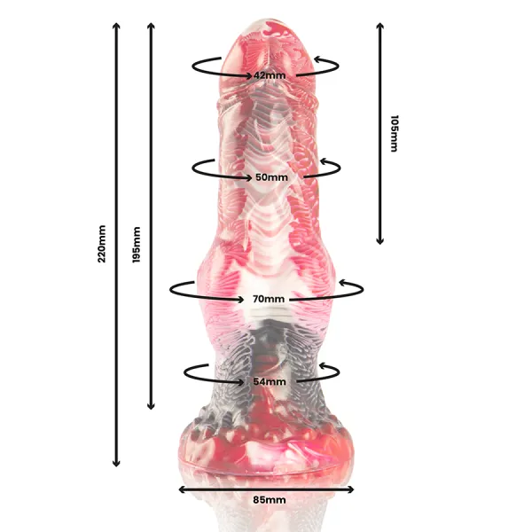 Helios Dildo mit Hodenwärme und Ekstase von Epic | Fesselliebe.de