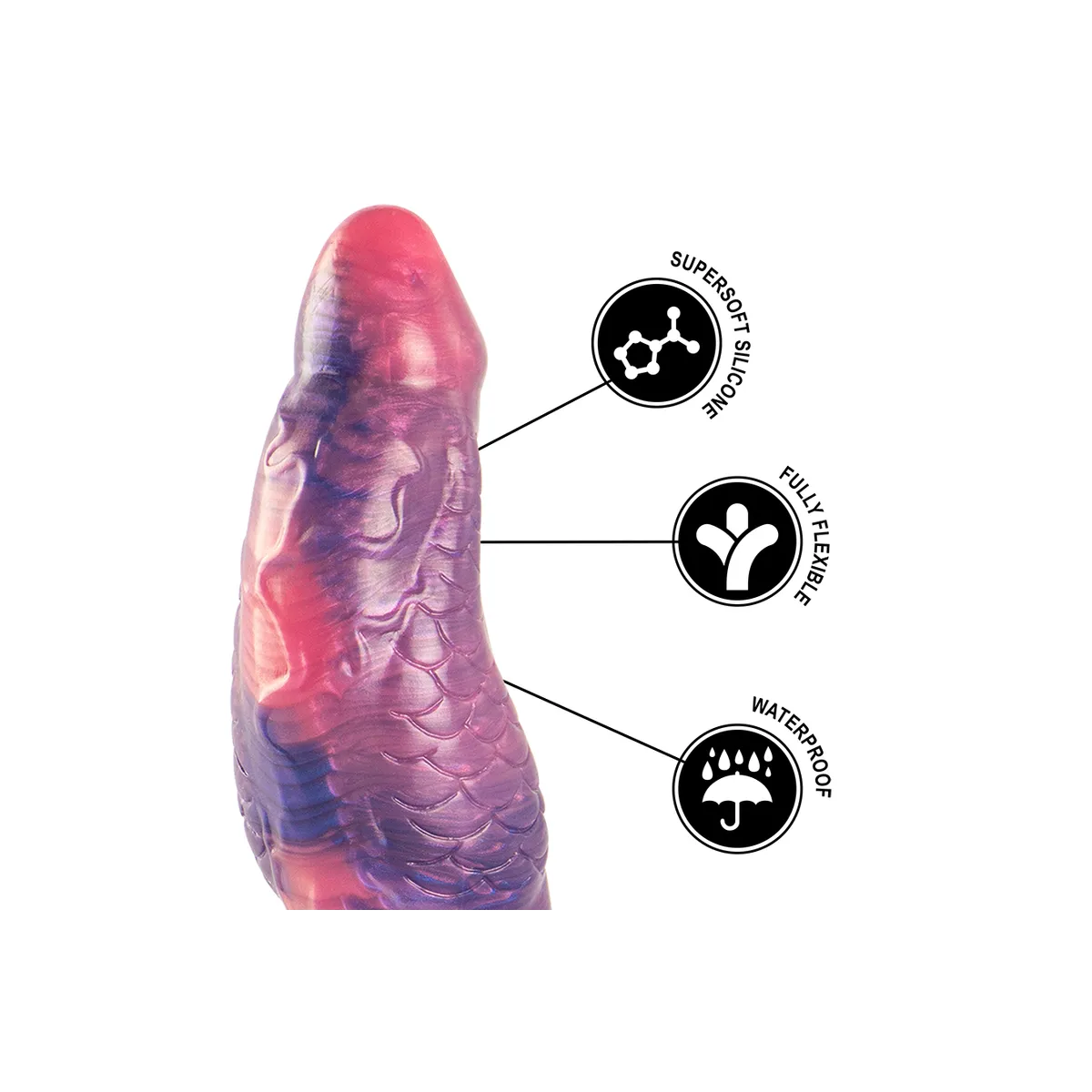 Medusa Dildo Versteint Vergnügen von Epic | Fesselliebe.de