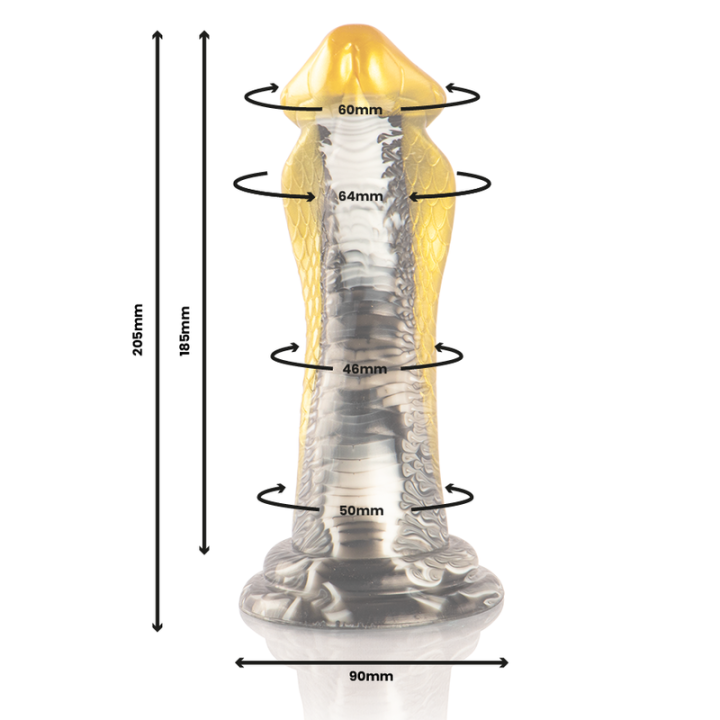 Drakon Dildo Gelbe Kobra von Epic | Fesselliebe.de