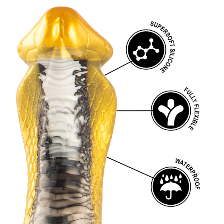 Drakon Dildo Gelbe Kobra von Epic | Fesselliebe.de