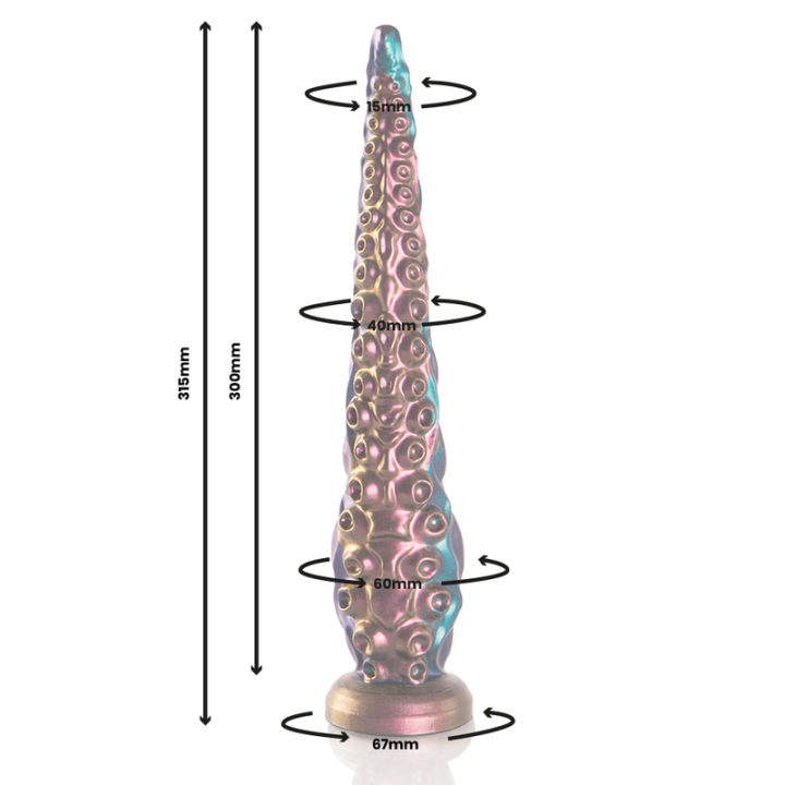 Charybdis Feiner Tentakel-Dildo, Grosse Grösse von Epic | Fesselliebe.de