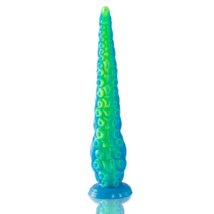 Scylla Fluoreszierender Dünner Tentakel-Dildo, Grosse Grösse von Epic